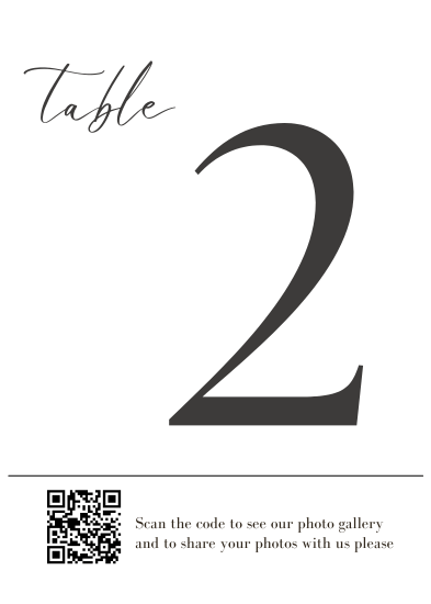 table number